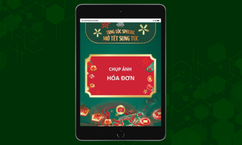 Màn hình chụp ảnh hóa đơn